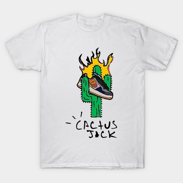 cactus jack Travis Scott T-Shirt by Experience_art